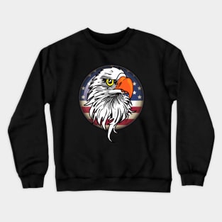 Eagle USA for Patriots of America American Patriotic Gift Crewneck Sweatshirt